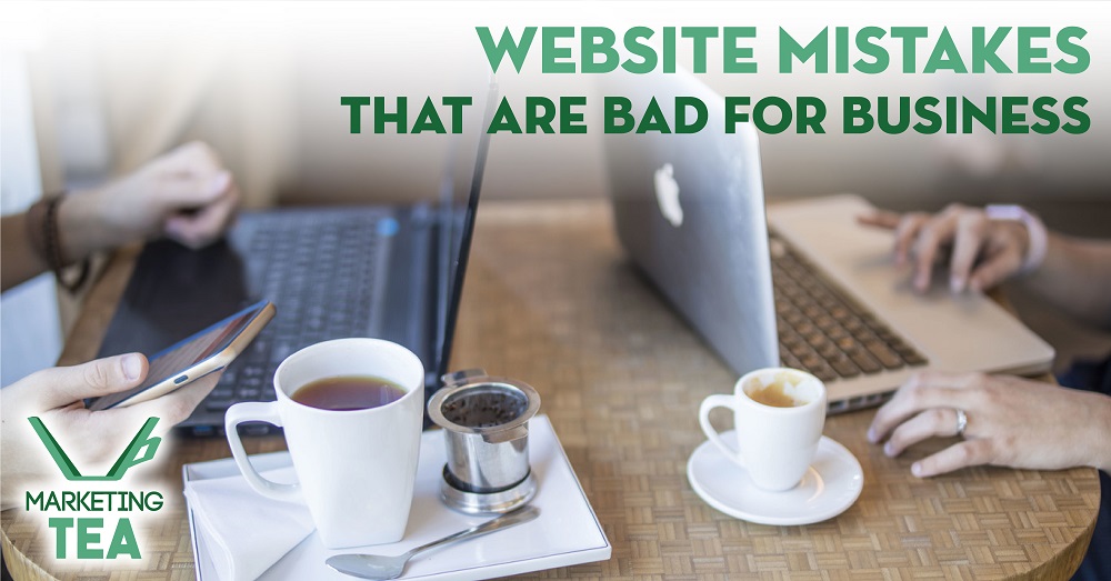 Website Mistakes That Are Bad for Business